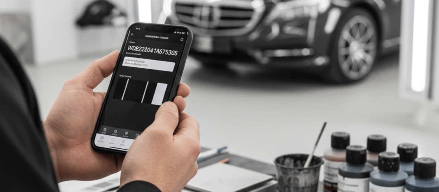 Подбор автоэмали по VIN Подбор автоэмали по VIN