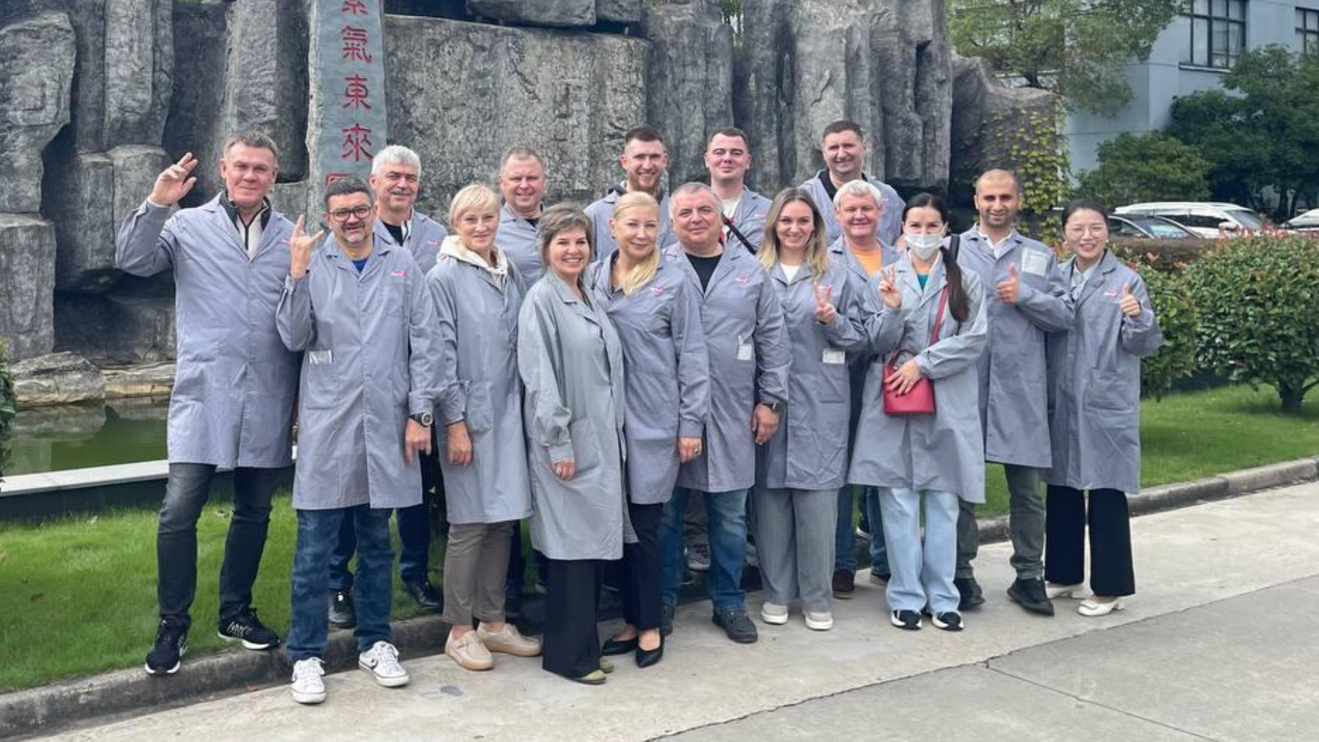 Новый уровень партнерства: Компания "Автоколор-сервис" стал VIP-гостем завода YESKY в Шанхае