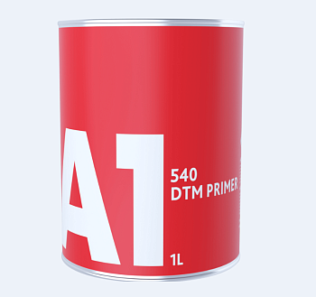 Грунт наполнитель А1 540 DTM PRIMER  GRAY - универсальный, серый, 1л+0,25л отвердитель 