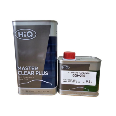 Лак Акрил-уретановый HIQ MASTER CLEAR PLUS 1л