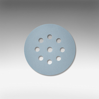 Наждачная бумага SIA Р60 в кругах  siaflex D=125мм, 8-1 отв. СИНЯЯ