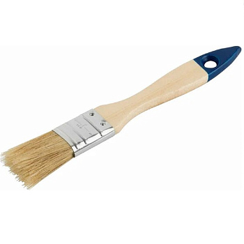 Кисть флейцевая "Лайт" , натуральная щетина 25мм 00803 : Купить выгодно в Воронеже с доставкой