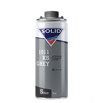 Антигравийное средство SOLID 1011 KS (1 кг) под пистолет, цвет: темно-серый