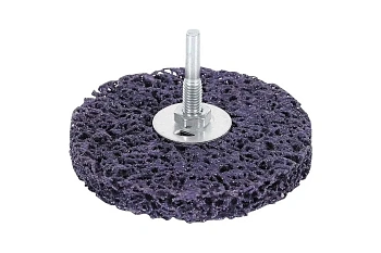 Зачистной круг А1 202 Clean Strip disc with spindle -  со шпинделем 100*13*6mm Purple