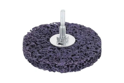 Зачистной круг А1 202 Clean Strip disc with spindle -  со шпинделем 100*13*6mm Purple