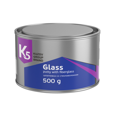 Шпатлевка К5 Glass со стекловолокном 500г (Т)