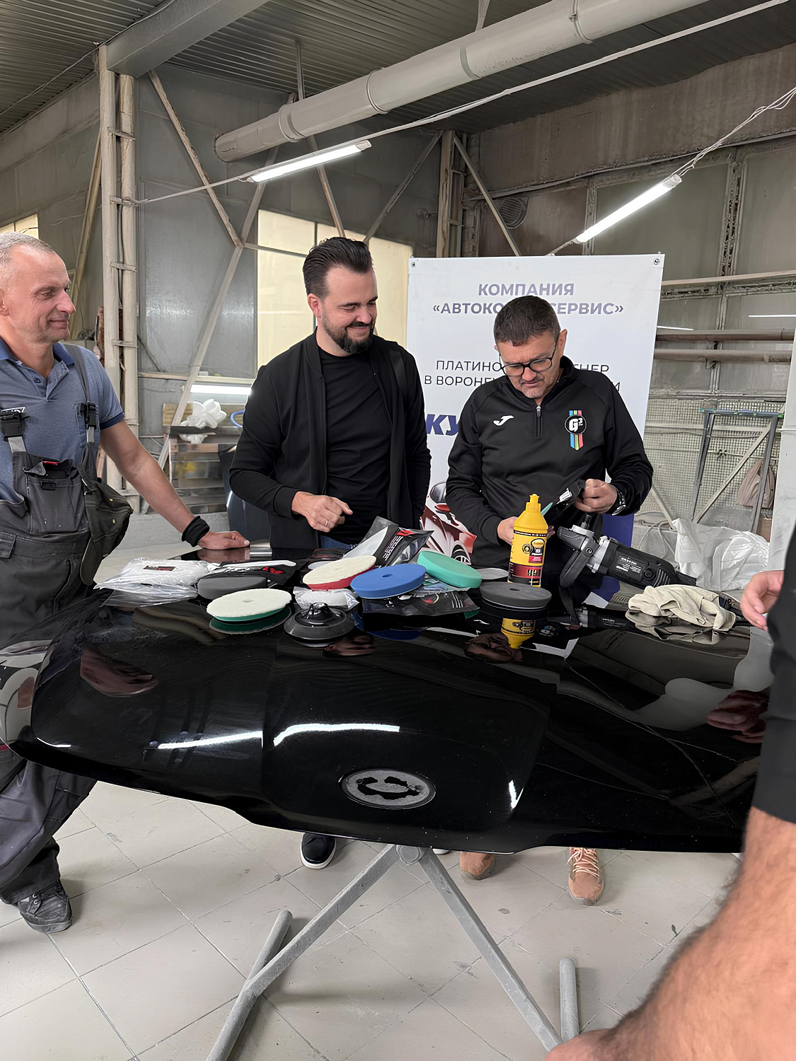 В Воронеже с блеском прошел семинар по полировке от Farecla и Ceramax!