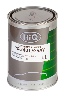 Грунт-наполнитель высоковязкий  1К HIQ HV PRIMER-SURFACER PS-240 1л
