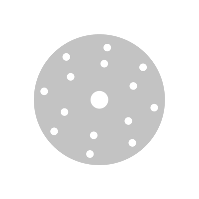 Абразив в кругах D=150мм с 15 отв. H150,HRAR-15-D150-0150, 100 шт./уп.