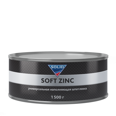Шпатлевка универсальная наполняющая SOLID PROFESSIONAL LINE SOFT ZINC (1500 гр)