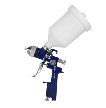 Краскопульт/Краскораспылитель SCHTAER SCH-827-1.7 (верхний бачок и сопло 1,7) 