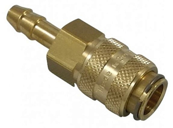 Соединитель шланговый Латунь БРС 9 мм