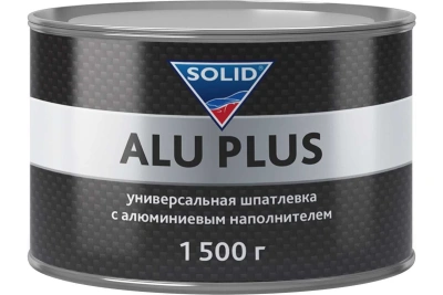 Шпатлевка универсальн.с алюминиевым наполнит  SOLID PROFESSIONAL LINE ALU PLUS (1500 гр)