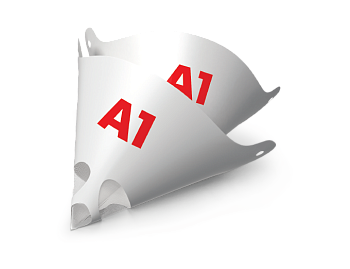 Воронки/Ситечки A1 Paper Strainer  190 м -  для фильтрации: Купить выгодно в Воронеже с доставкой