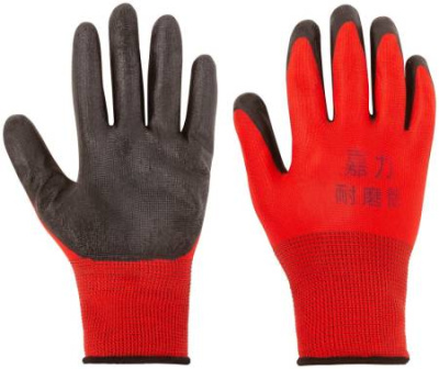 Перчатки трикотажные маслобензостойкие с нитриловым покрытием для точных работ