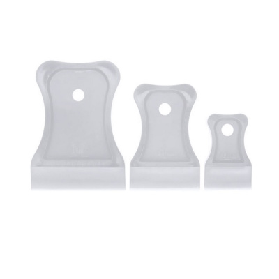 Шпатель мягкий пластик 40/60/80мм прозрачные 06882: Купить выгодно в Воронеже с доставкой