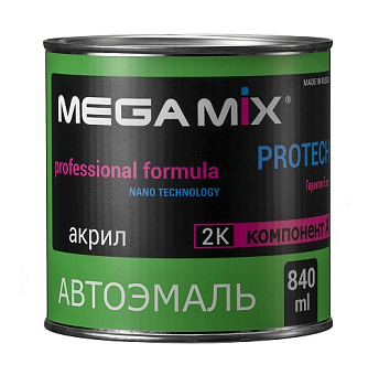 Акриловая эмаль Mega Mix 410 Магеллан (глянец) 840мл