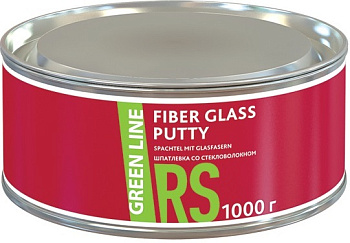 Шпатлевка со стекловолокном GL Fiber Glass Putty -1,0кг