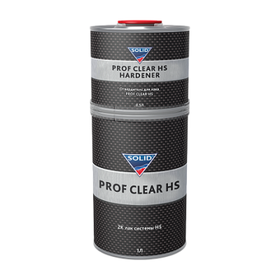Лак 2K SOLID PROF CLEAR HS (1000мл) - системы HS 