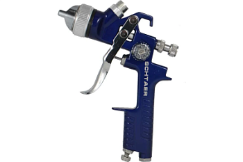 Краскопульт/Краскораспылитель SCHTAER SCH-827-2,5 (верхний бачок и сопло 2,5) 