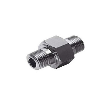 Переходник вращающийся соединитель WALCOM М1/4"-M1/4" конич. резьба: Купить выгодно в Воронеже с доставкой