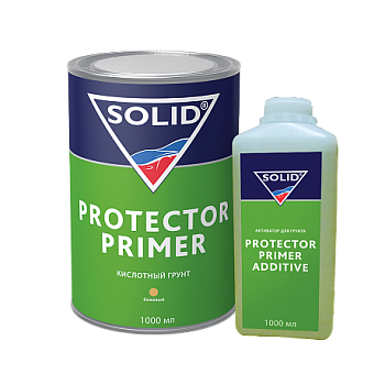 Грунт кислотный 1+1 SOLID Profesional line PROTECTOR PRIMER (500мл+500мл) в комп с отверд