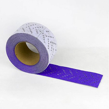 Полоса абразивная с мультипылеотводом Purple+ 3М 51430 737U Cubitron 80+, 70 мм x 396 мм, отрывные
