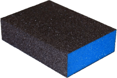 Губка шлифовальная абразивная 4-сторонняя CERAMAX NEO SPONGE Fine (коробка 20 шт.)