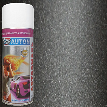 Автоэмаль "металлик" AUTON 626  Мокрый асфальт - Аэрозоль  520 мл