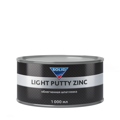 Шпатлевка облегченная SOLID PROFESSIONAL LINE LIGHT PUTTY ZINC (1000 мл) 