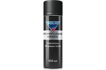 Очиститель битумных пятен SOLID BITUMEN CLEANER AEROSOL 650мл (аэрозоль)