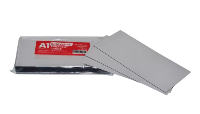 Тест-пластины инновационные А1 nnovative Sprayout cards silver 75mm x 150mm СЕРЕБРО