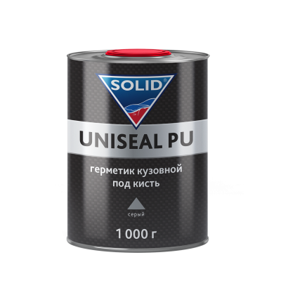 Герметик кузовной под кисть SOLID PROF UNISEAL PU Grey/СЕРЫЙ 1кг