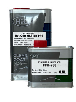 Лак Акрил-уретановый HIQ Clear coat TC-2220 1л