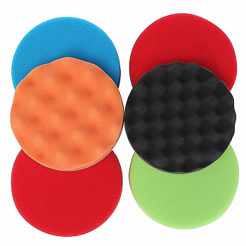 Новое-Поступление-6-Шт-6-inch-150-мм-Полировальником-Полировка-Колодок-Для-Автомобиля-Полировщик-Detail-Полировать