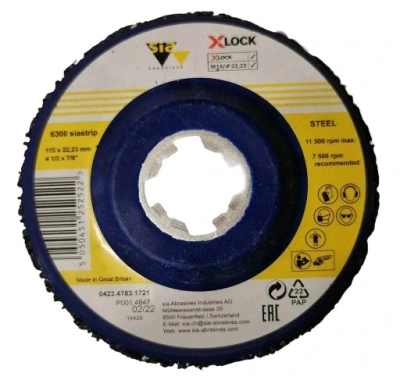 9733.3336.1721.01 (Т8663.0040.1) SIASTRIP, круг тарельчатый на фибре, D=115*22 мм(шт.)7419.9395.1721