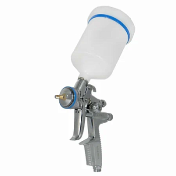 Краскопульт/Краскораспылитель SCHTAER с верх. бачком, воздушной головой LVMP и дюзой 1,3 