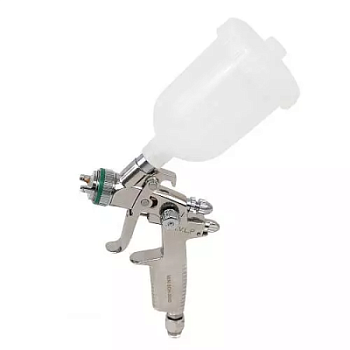 Краскопульт/Краскораспылитель МИНИ SCHTAER с верх. бачком, воздушной головой HVLP и дюзой 1,0 