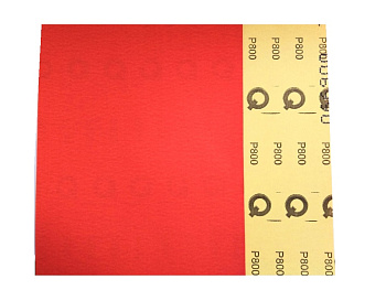 30-500-0800 Водостойкий абразив в листах Waterproof 230x280 мм Р800