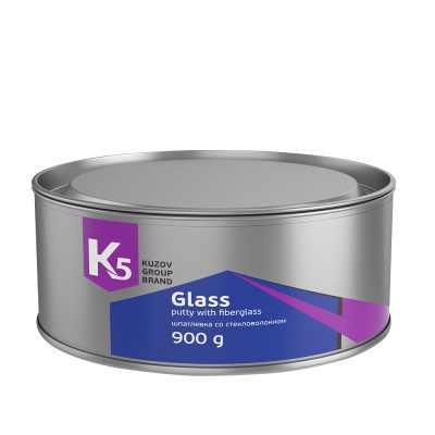 Шпатлевка К5 Glass со стекловолокном 900 г.