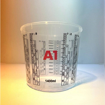 Емкость мерная A1 PAINT MIXING CUP, 1400 мл: Купить выгодно в Воронеже с доставкой