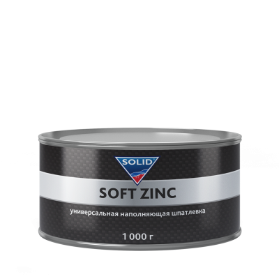 Шпатлевка универсальная наполняющая SOLID PROFESSIONAL LINE SOFT ZINC (1000 гр) 