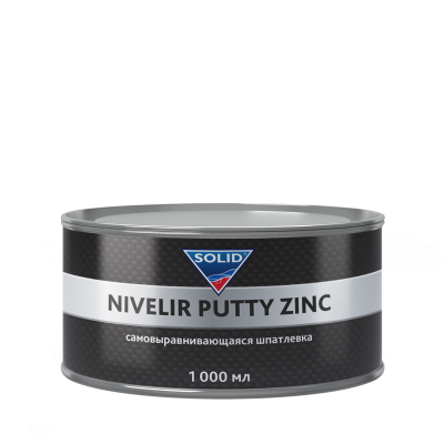 Шпатлевка самовыравнивающаяся SOLID PROFESSIONAL LINE NIVELIR PUTTY ZINC (1000 мл) 