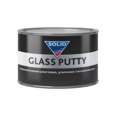 Шпатлёвка наполнительная, усиленная стекловолокном SOLID PROFESSIONAL LINE GLASS PUTTY