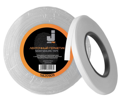 Герметик ленточный 9мм*9м на основе акриловых смол для герметизации швов и стыков, отбортовок 