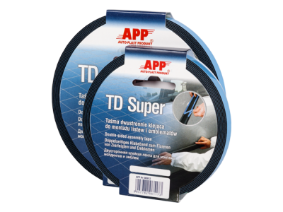Лента двухсторонняя «APP TD Super» синий 12мм х 5м: Купить выгодно в Воронеже с доставкой